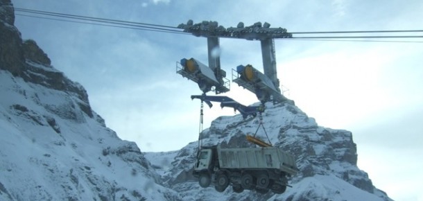 NEWS – Airborne Astras tippers hard at work in the Alps